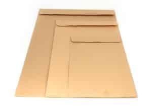 מעטפות כיס חומות סילקון 100 יח' בחבילה