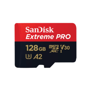 כרטיס זיכרון Extreme Pro microSDXC 200MB/s עם יכולות העברה וקריאה מהירות בעל דירוג A2 מבית SanDisk.