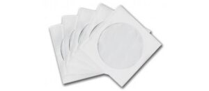 מעטפות לדיסקים איכותיות מנייר לבן מבית Silver Line