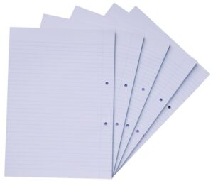 דפדפת 40 דף , נייר 80 גרם משובץ  מארז 10 יח