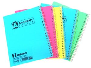 מחברת ספירלה 72 דף גודל אוקטב A-5