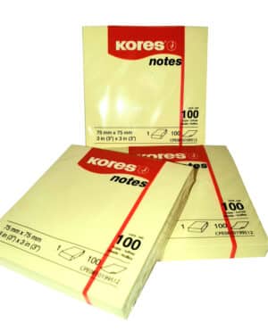 מדבקות תזכורת חזק 76*76 90 דף MILAN מארז 12 יח