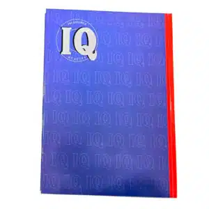פנקס כריכה קשה A4 IQ מבחר עוביים