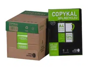 נייר צילום ירוק A4 איכות הסביבה