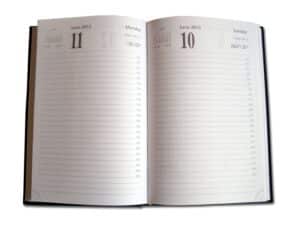 "כרמל" - יומן משרדי יומי A5 מכורך