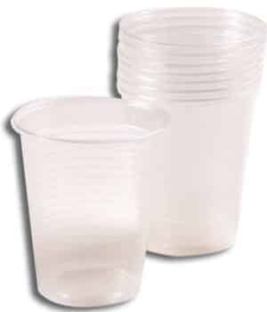 כוס פלסטיק חד פעמי 1/100 איכותית 2 גרם