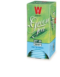 תה ויסוצקי ירוק 1/25 נענע / לימונית לואיזה