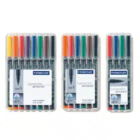 טוש לשקפים שטדלר 1/4 1/6 1/8