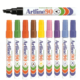 סט ארטליין 10 צבעים פרמננטי