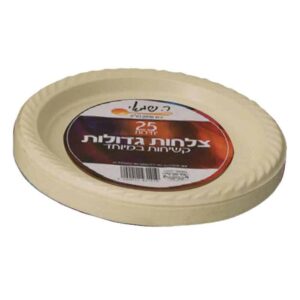 צלחת חד פעמי קשיח 9 גדול 1/25