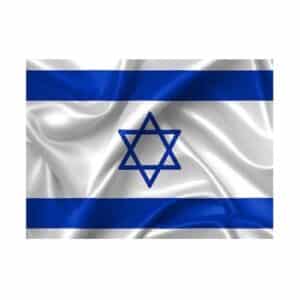 דגל ישראל 150X110 ס"מ משי סינטטי