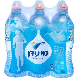 מים מנרלים קטן 0.5 ליטר 1/6