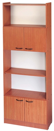 כוננית מדפים דלתות 40 למטה ולמעלה