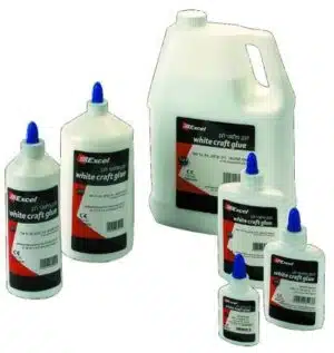 דבק פלסטיק לבן