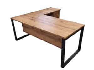 מערכת חלון כוללת שולחן שלוחה ומגירות 180/80