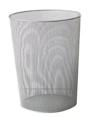 פח אשפה רשת מתכת