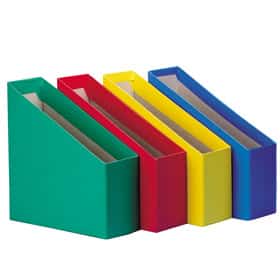 קופסה לקטלוג קרטון צבעוני  מארז זוג