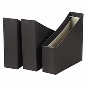 קופסה לקטלוג קרטון שחור