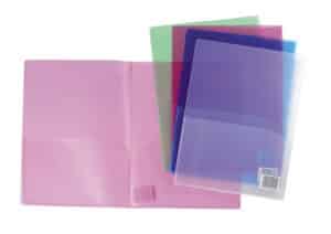 תיק פטנט אמריקאי/תיק עטיפה 4 מ"מ עם שני כיסים PP