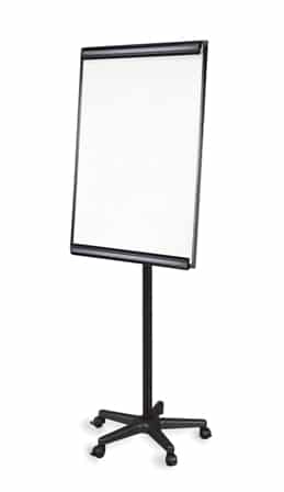 לוח פליפצארד נייד על גלגלים