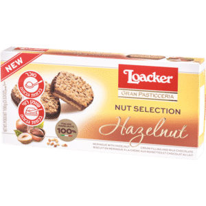 עוגיות אגוזי לוז לואקר - לואקר