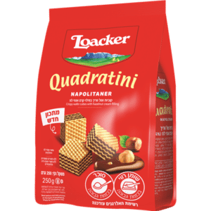 בפלים קואדרטיני אגוז - לואקר