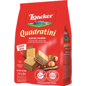 בפלים קואדרטיני אגוז - לואקר