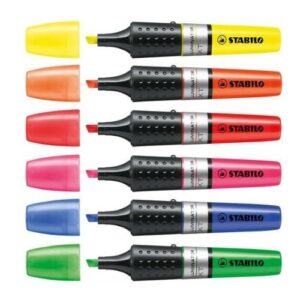 מדגש נוזלי סטבילו לומינטור - מגוון צבעים