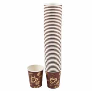 כוס לאקספרסו חד פעמי בקרטון יש 20 שרוולים