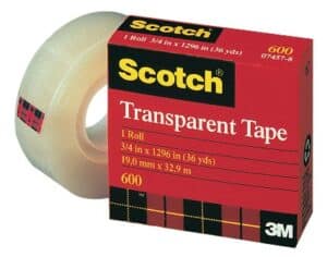 סלוטייפ שקוף 3/4 3M 36