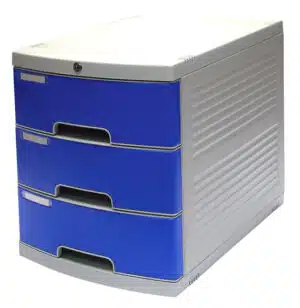 סט 3 מגירות + נעילה פוליו