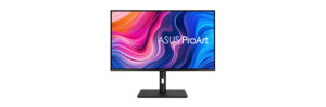 מסך מחשב מקצועי 32'' Asus ProArt PA328CGV IPS 2K 100% sRGB 165Hz - צבע שחור שלוש שנות אחריות ע"י היבואן הרשמי