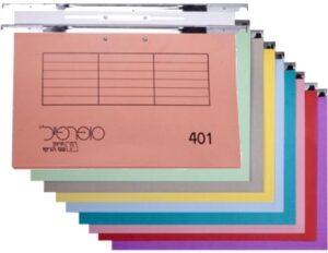 תיק תליה סופרפיל דגם 401 חלק/משובץ מארז 25 יח