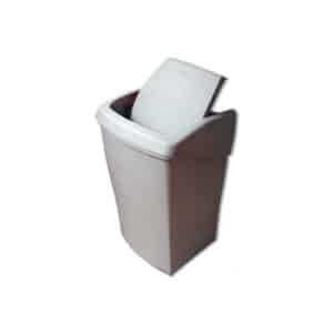 פח אשפה 50 ליטר עם מכסה