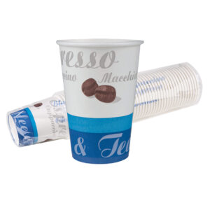 כוסות חד פעמי לשתייה חמה 50 יח' - 10 OZ | הנמל אריזות ושיווק