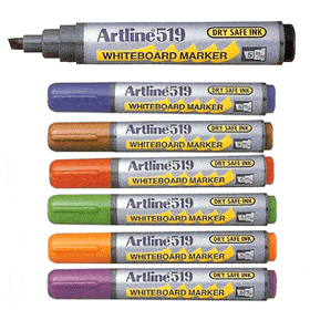 טוש ארטלין ללוח מחיק 519