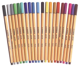 טוש על בסיס מים לבד סטבילו  סט 6/10/20