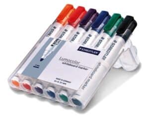 סט ללוח מחיק שטדלר 6 צבעים