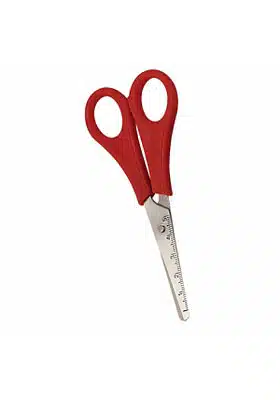 מספריים משרדיות קטנות 6.5 ידית כתומה