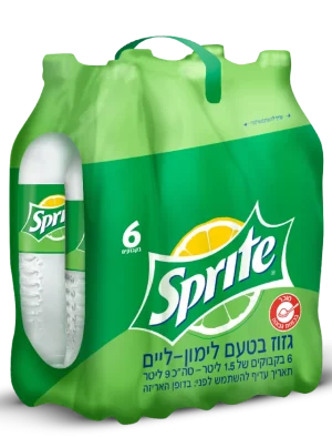 ספרייט רגיל מארז 6 יח