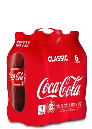 קוקה קולה 1.5 ליטר 6 יח