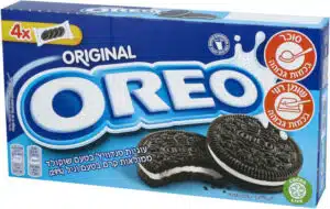 עוגיות אוראו עוגיות ממולאות קרם וניל