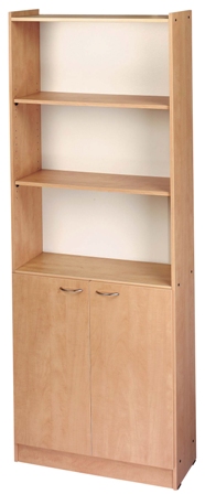 כוננית מדפים דלתות 80