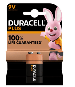 סוללת 9V דורסל Duracell Plus Power