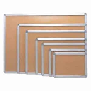 לוח שעם 120/80 מסגרת אלומיניום