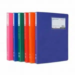 תיק תצוגה איכותי 10 דף A4 שחור