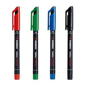 טוש לשקפים סטבילו  M/S/F פרמננטי 10 יח