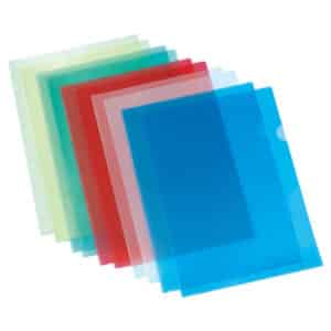 תיק אצבע A-4 לפי צבעים חב 20 יח