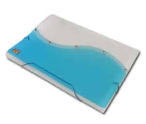 תיק הרמוניקה גודל A4 דואלית (שני צבעים)