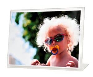 מעמד שלט מאוזן לדף A4 - CIQ